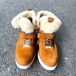 Coach Urban Hiker Shearling Boots